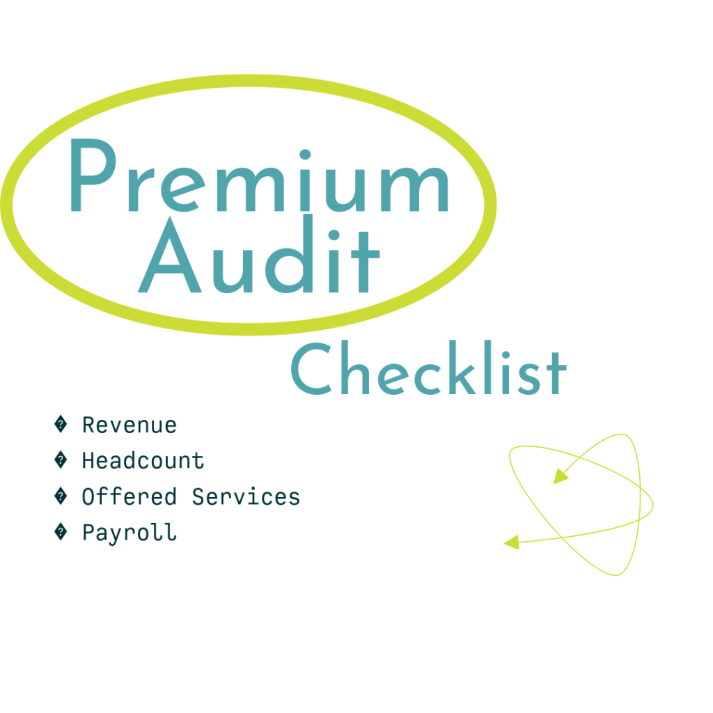 premium audit infographic